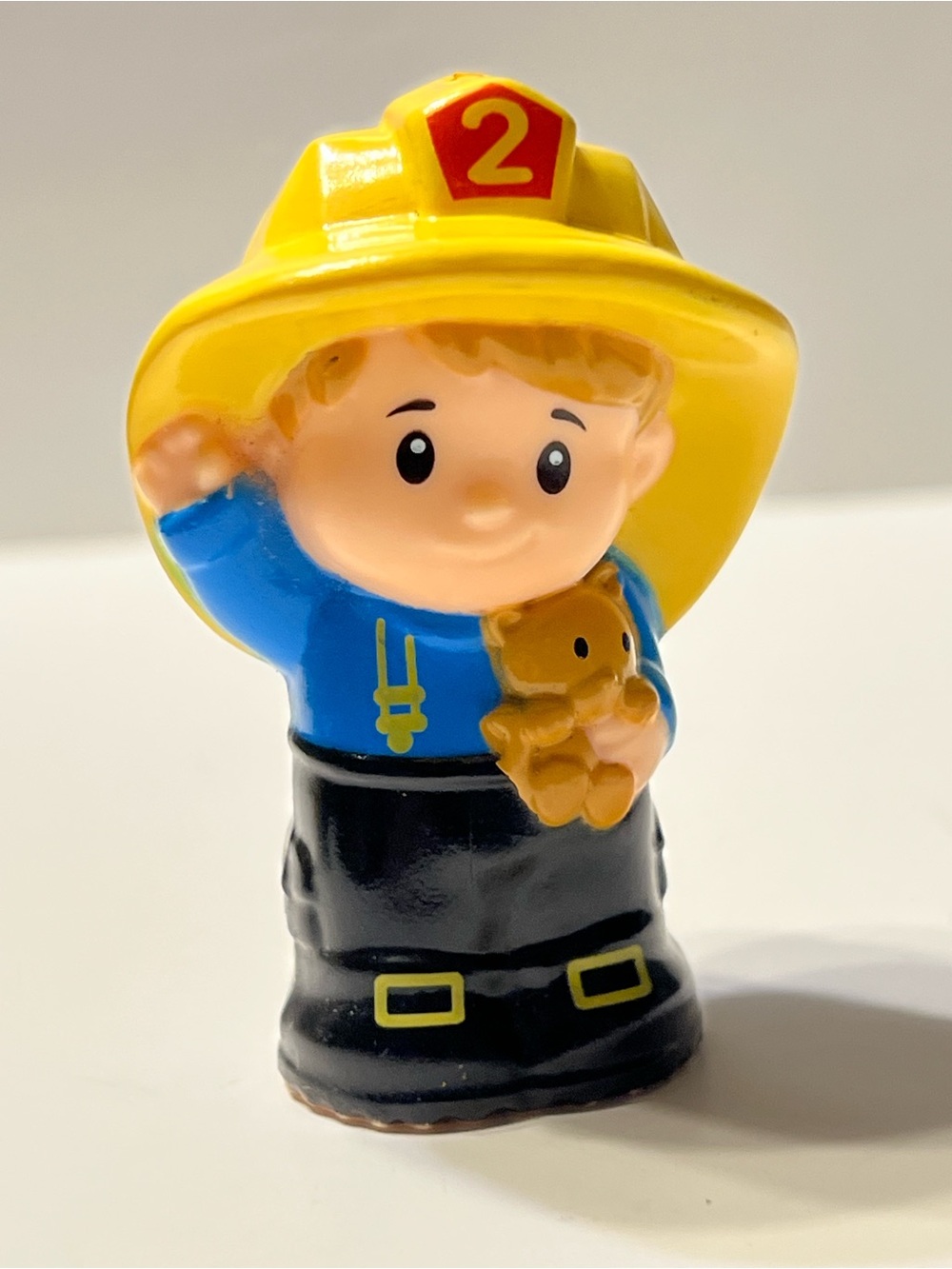Little People Fireman With Kitty Cat